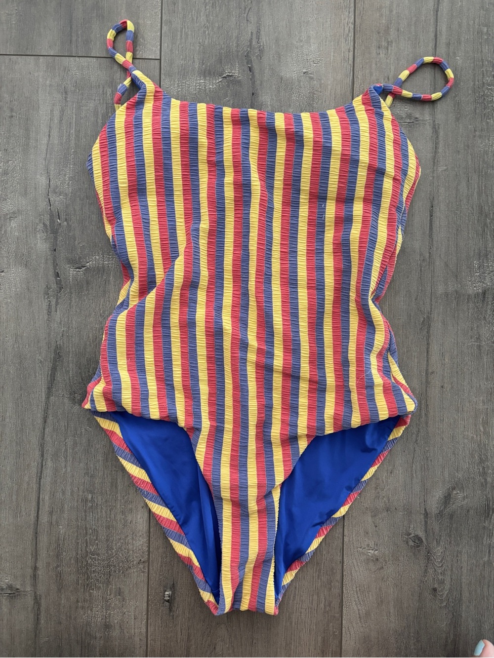 Onia striped one-piece